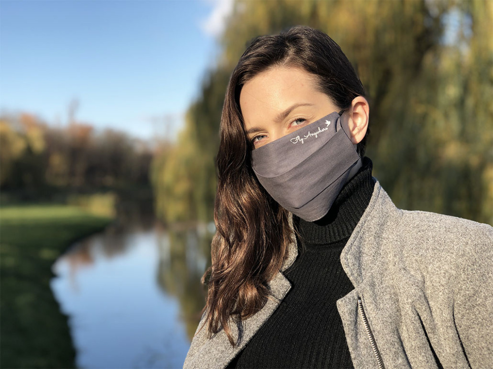 Logotrade corporate gift image of: MERCURE cotton face mask 139016500