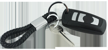 Logo trade corporate gifts image of: Keyring 60912400