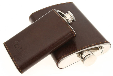 Logo trade promotional gifts image of: Hip flask 425011