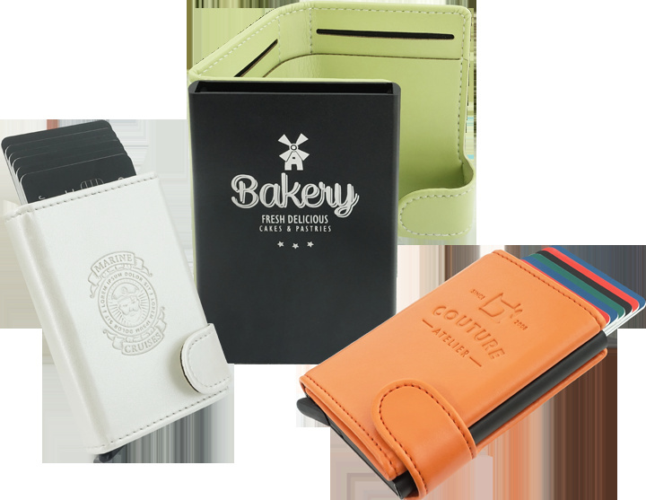 Logo trade promotional item photo of: RFID wallet 618119