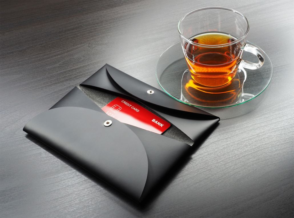 Logo trade promotional merchandise image of: Bill holder 1195094