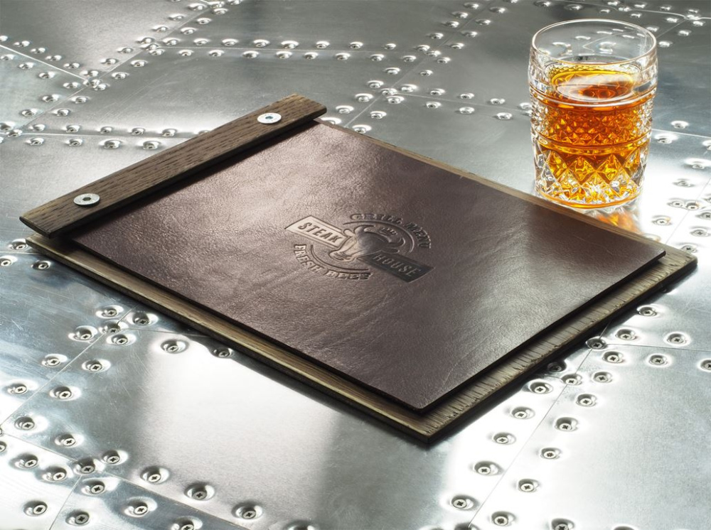 Logo trade promotional gifts picture of: Menu cover 1204141