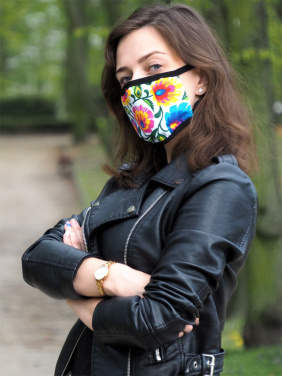 Logo trade corporate gifts image of: MARS cotton mask (size M) 1379165