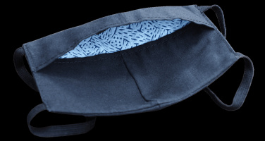 Logo trade promotional giveaways image of: VENUS PRO cotton face mask with a pocket an HEPA filter 1378165