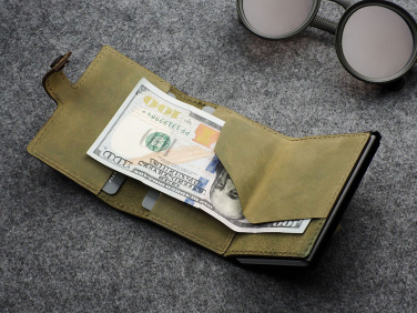 Logotrade promotional product picture of: RFID wallet - Hunter Leather 2109284