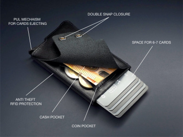 Logo trade corporate gift photo of: RFID wallet 545131