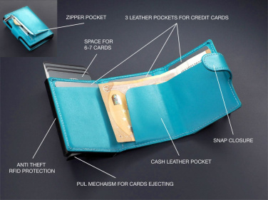 Logo trade business gifts image of: RFID wallet 1237131