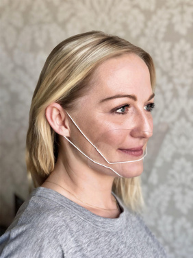 Logotrade promotional item image of: ATENA clear face shield-mask for mouth and nose 1461162