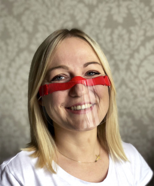 Logotrade business gifts photo of: HESTIA clear face shield-mask for mouth and nose 1452162