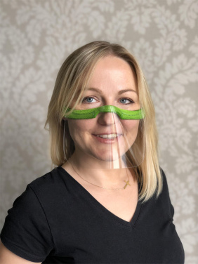 Logo trade promotional giveaways picture of: KALIPSO clear face shield-mask for mouth and nose 1447162