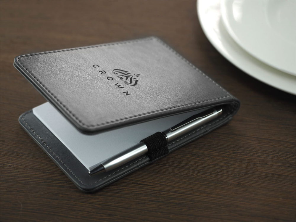 Logo trade advertising products picture of: Waiter notepad 1102119