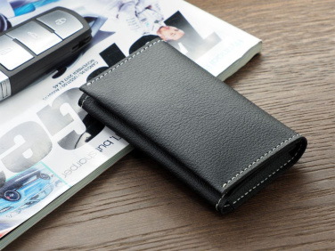 Logo trade advertising products image of: Business card holder 1166157