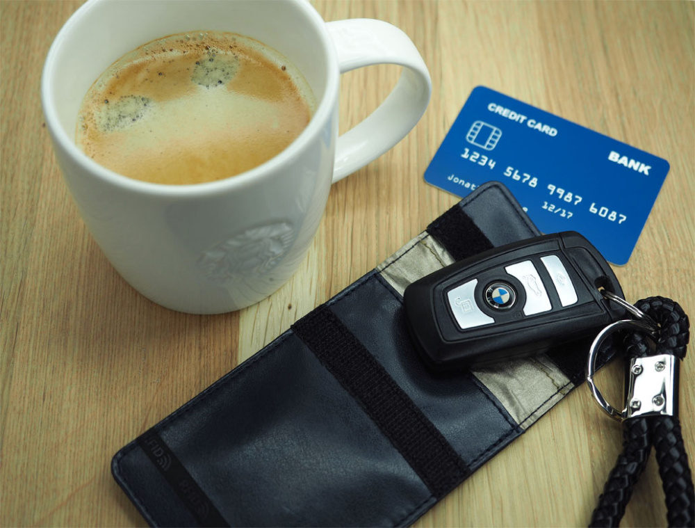 Logo trade promotional merchandise photo of: RFID Signal Blocking case 1222119