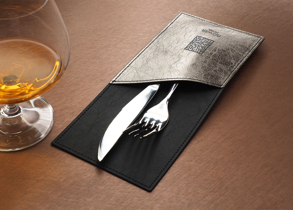 Logo trade advertising products image of: Cutlery case 1044265