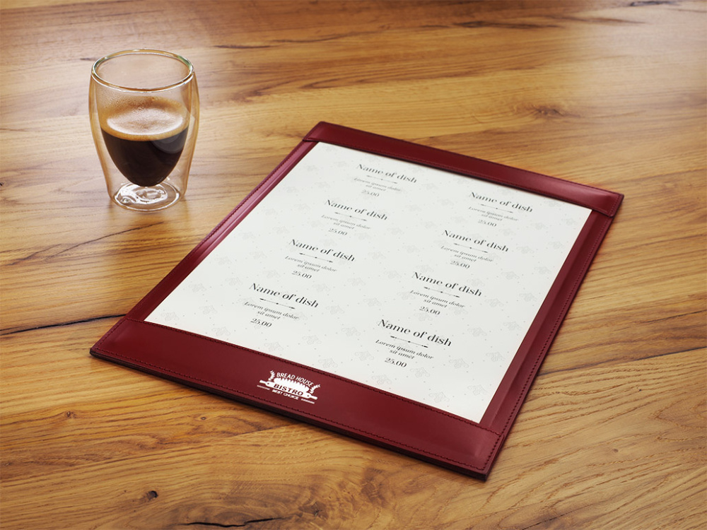 Logotrade corporate gifts photo of: Menu pad 1025094