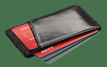 Logo trade promotional merchandise picture of: Credit card holder 215067