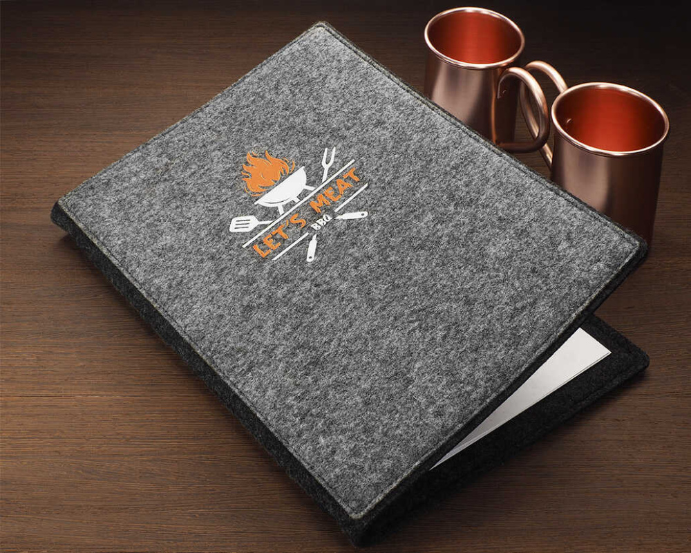 Logo trade corporate gift photo of: Menu cover Ambiente 1643246