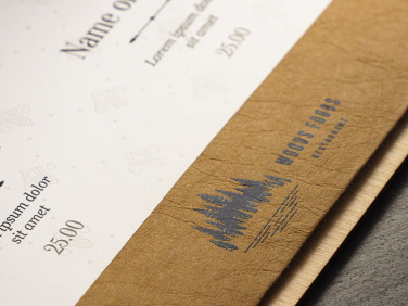 Logo trade promotional merchandise picture of: Menu pad 1668121