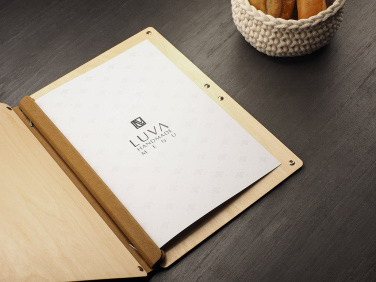 Logo trade business gift photo of: Menu cover 1665121