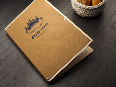 Logo trade promotional products image of: Menu cover 1665121
