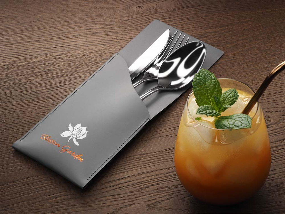 Logo trade promotional giveaway photo of: Cutlery case 1598094