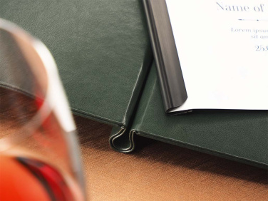 Logo trade corporate gifts image of: Menu cover 1229320