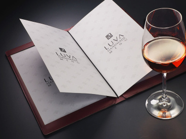 Logo trade promotional items image of: Menu cover Fine Dining Pro 1633094