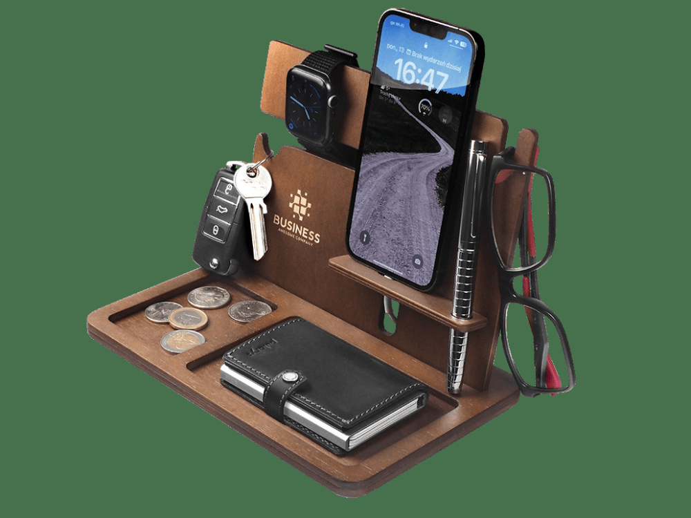 Logotrade promotional item picture of: Wooden organiser 2016121