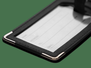 Logo trade promotional merchandise picture of: Luggage tag 1821113