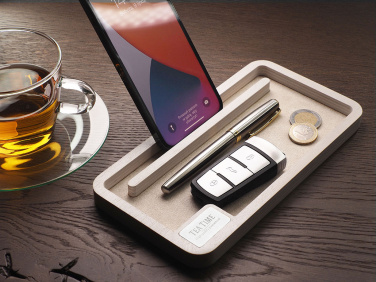 Logotrade promotional item image of: Wooden desk organiser 1818121