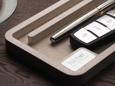 Logo trade promotional products picture of: Wooden desk organiser 1818121