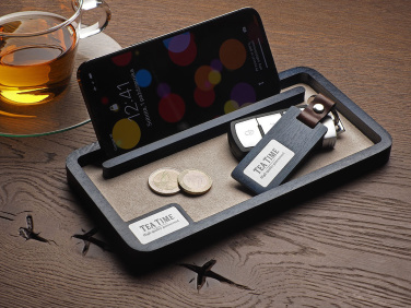 Logotrade promotional gift picture of: Wooden desk organiser 1818121