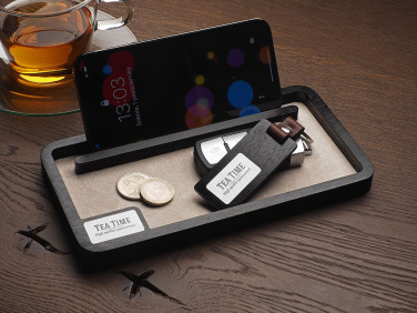 Logotrade promotional item image of: Wooden desk organiser 1818121