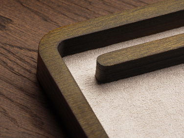 Logo trade promotional gifts picture of: Wooden desk organiser 1818121