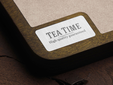 Logo trade promotional item photo of: Wooden desk organiser 1818121