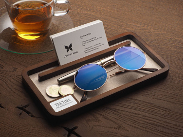 Logotrade promotional product picture of: Wooden desk organiser 1818121