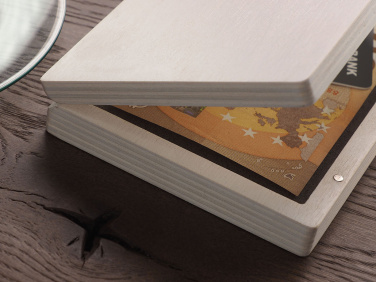 Logo trade promotional products picture of: Wooden bill box 1816121