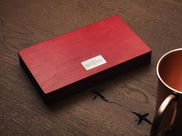 Logo trade promotional product photo of: Wooden bill box 1816121