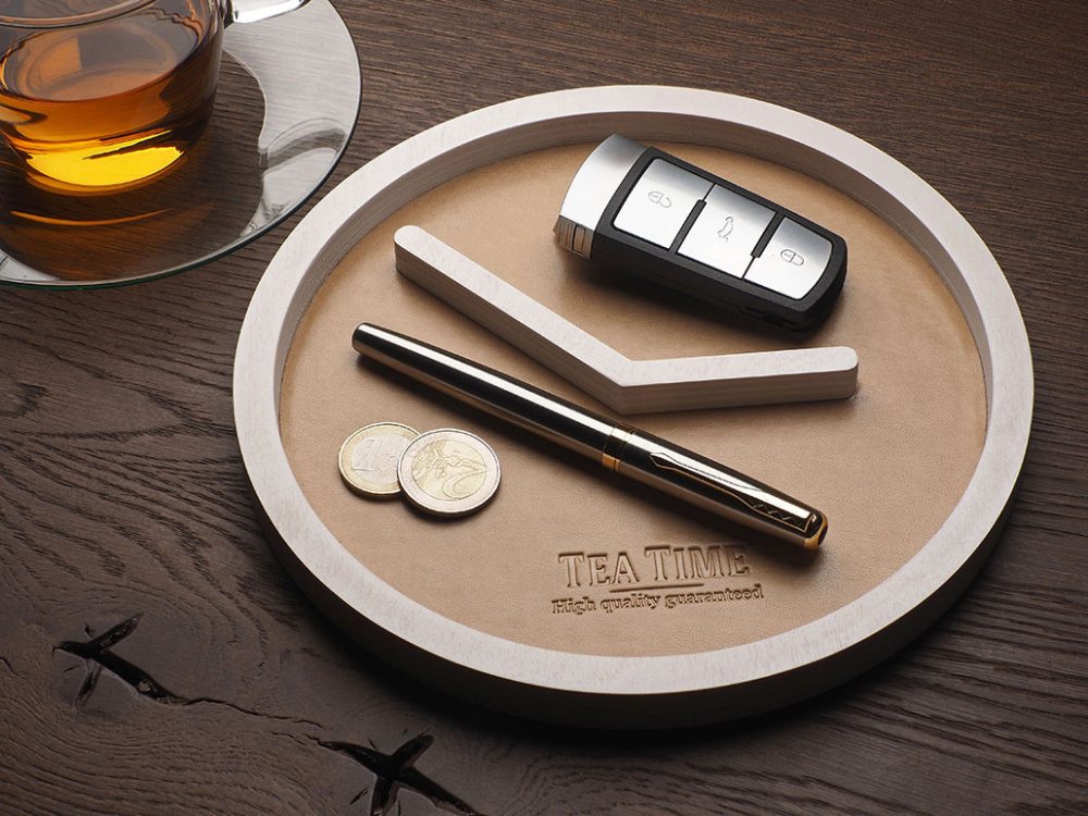 Logo trade promotional giveaways picture of: Wooden organiser 1843121