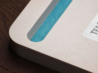 Logotrade corporate gift picture of: Wooden telephone stand 1848121