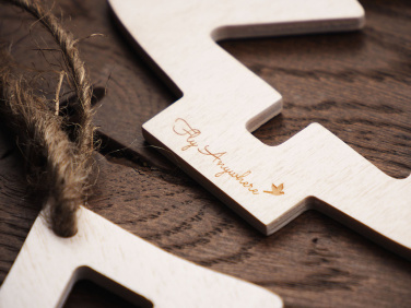 Logotrade promotional item picture of: Wooden Christmas Decoration 1855121