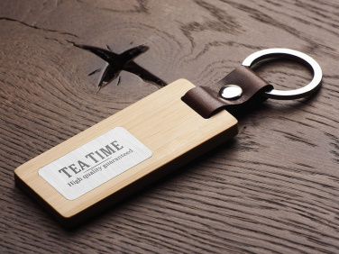 Logotrade promotional items photo of: Wooden keyring 1853292