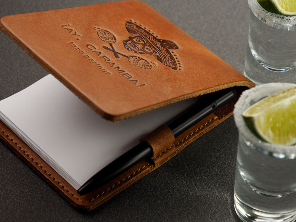 Logotrade corporate gift image of: Waiter notepad 1202141