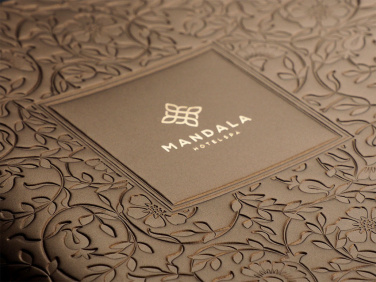 Logo trade advertising products image of: Menu cover Ambiente 1178336