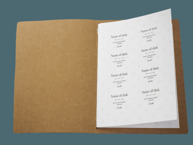 Logo trade promotional gifts picture of: Menu cover Ambiente 1178106