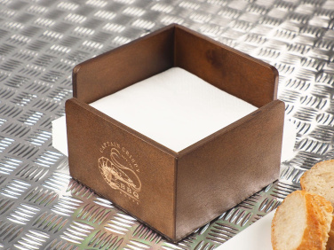 Logo trade corporate gifts image of: Napkin box 1957121