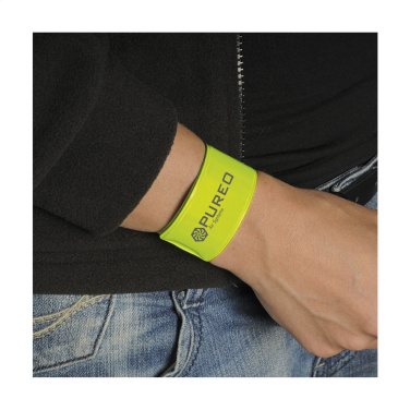 Logo trade promotional products image of: SnapWrap fluorescent armband
