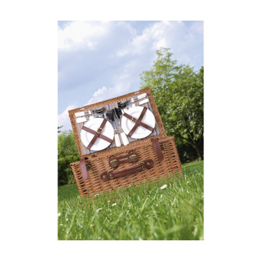 Logotrade promotional merchandise picture of: QualityTime picnic basket