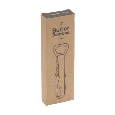 Logotrade promotional item image of: Butler Bamboo waiter’s friend