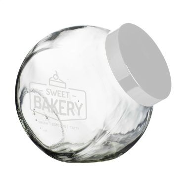 Logo trade promotional item photo of: CandyStore 2 L candy jar